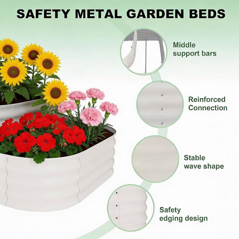 3-in-1 Raised Garden Bed