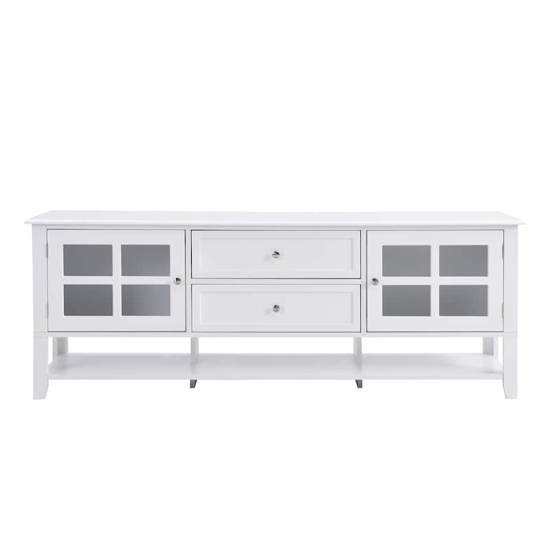 Modern Entertainment Center with Multifunctional Storage Space