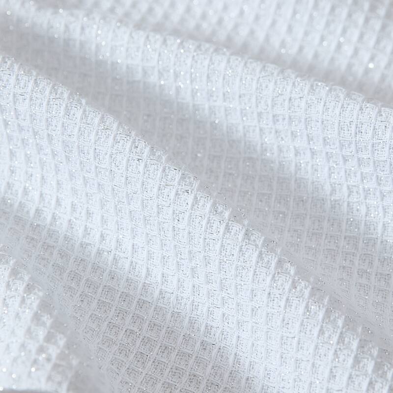 Solace 4 Pack Cotton Kitchen Towels - WhiteSilver-Waffle - 18x28