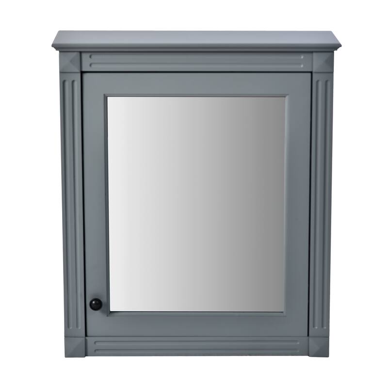 24'' x 27'' Wall Mounted Bathroom Storage Cabinet with Mirror