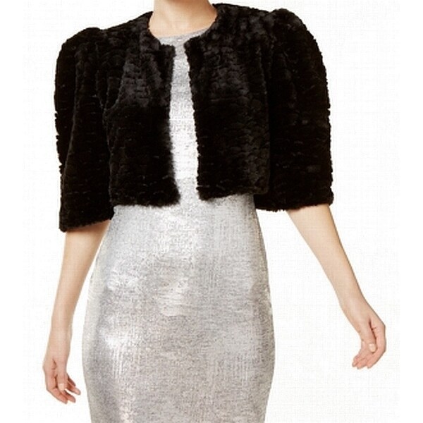 calvin klein faux fur