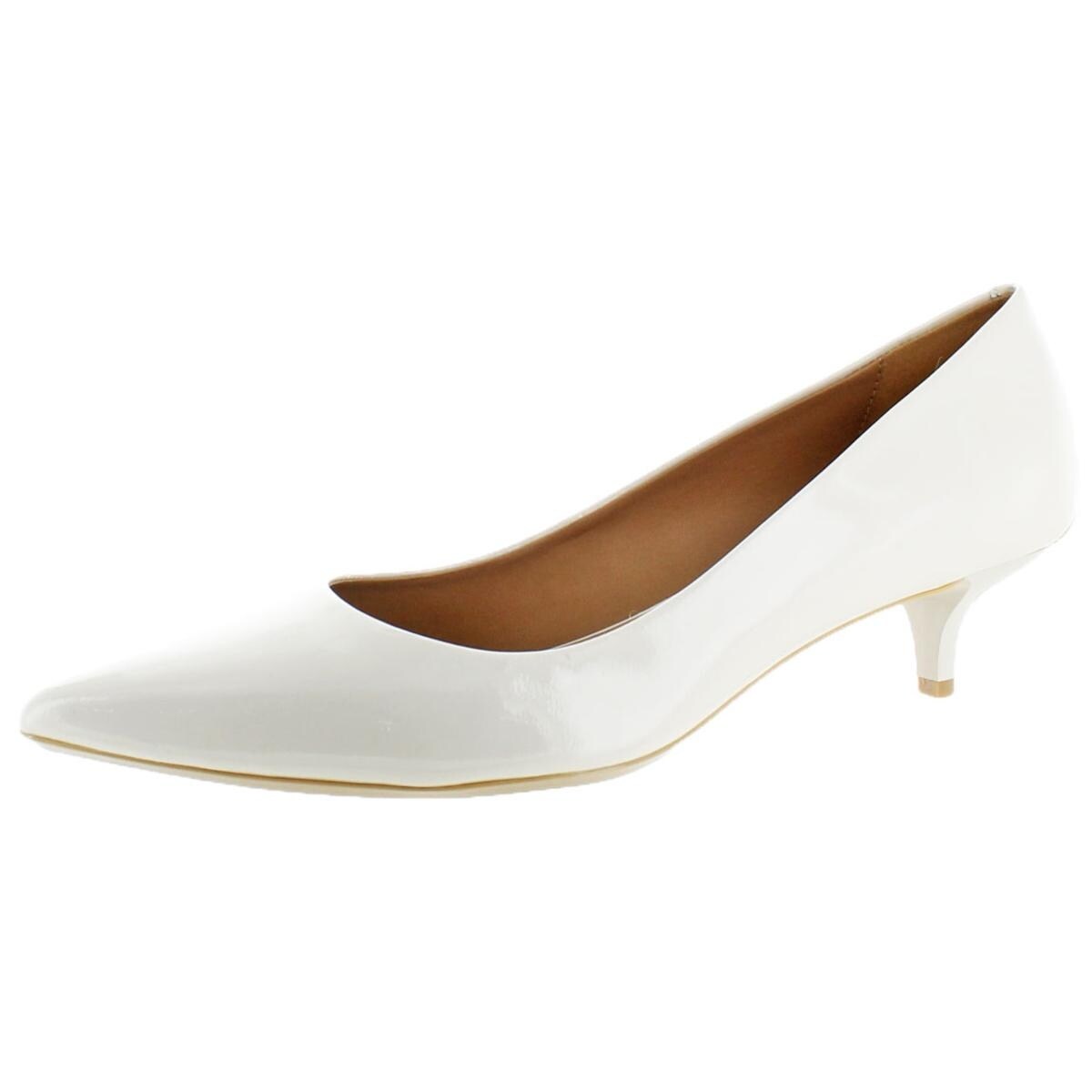 calvin klein kitten heel pumps