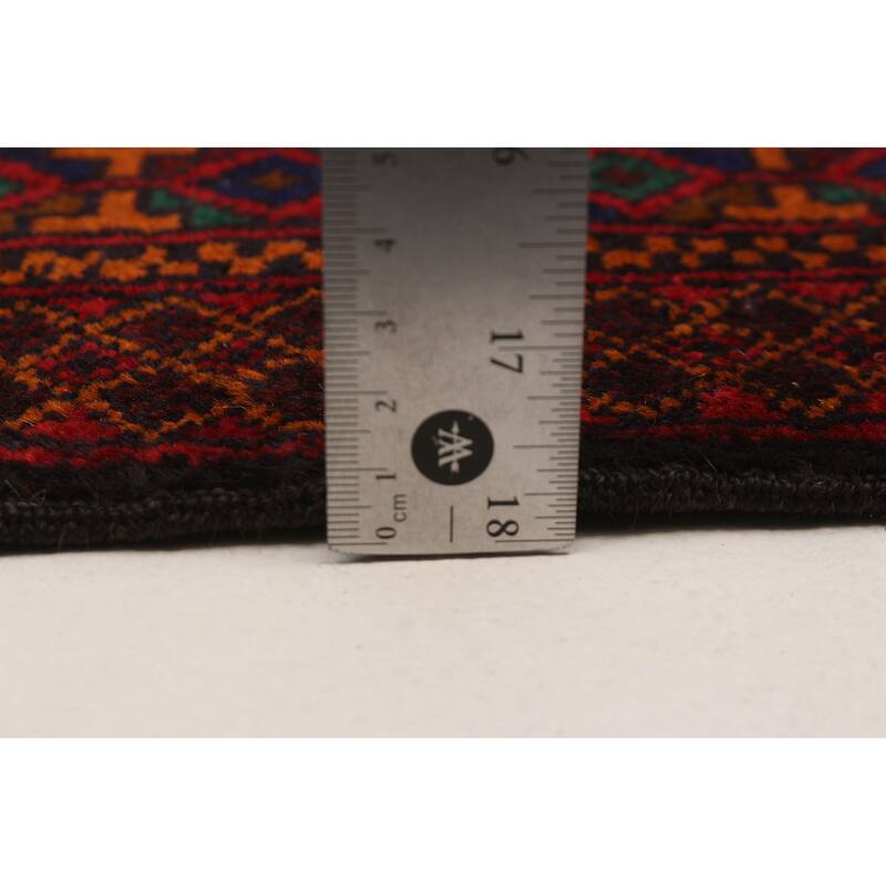 Teimani Orange Rug 3'7" x 6'4" - 3'7 x 6'4