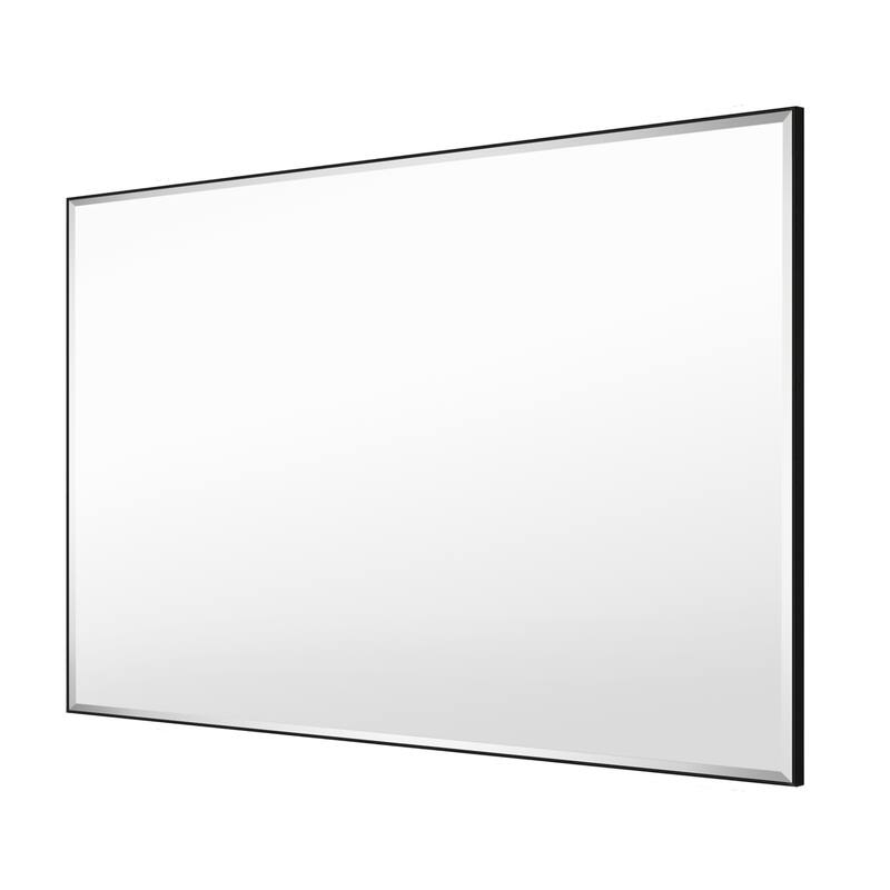 Rectangle Metal Framed Beveled Edge Bathroom Vanity Mirror