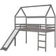 preview thumbnail 31 of 40, Kid-Friendly Design Twin Size Loft Bed with Ladder Kids Bed