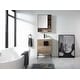 preview thumbnail 44 of 54, 24-inch Modern Bathroom Vanity Set w/ Vitreous China Sink Top