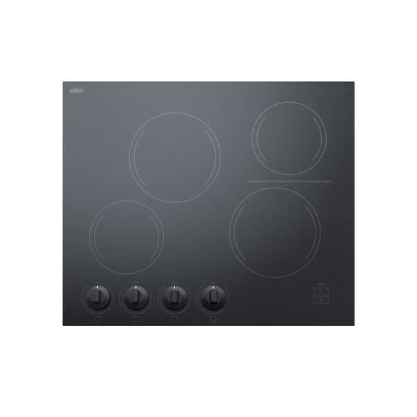 Shop Summit Crek4 24 Inch Wide 4 Burner Electric Cooktop Free