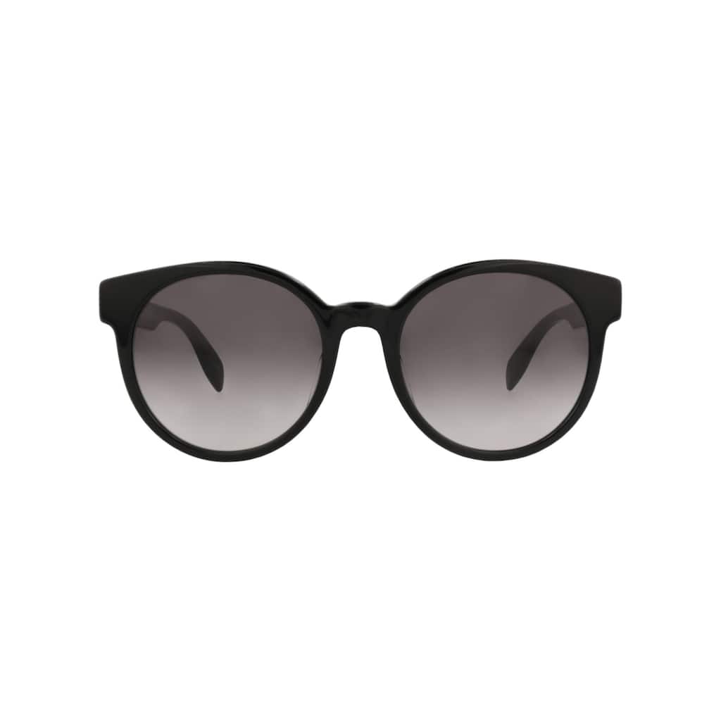 Alexander McQueen Round-Frame Acetate Sunglasses