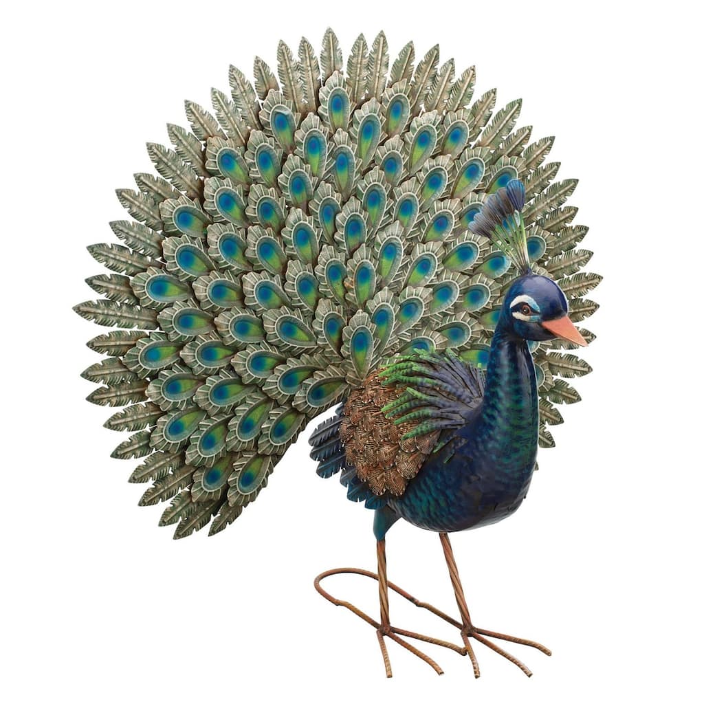 Peacock - Pride - 25.25"x9.75"x24.75"