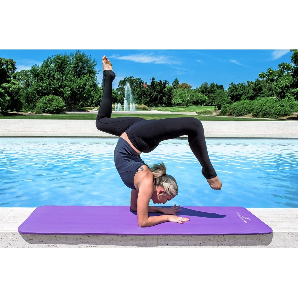 Extra Thick Yoga and Pilates Mat 1/2 inch - Bed Bath & Beyond - 32607536