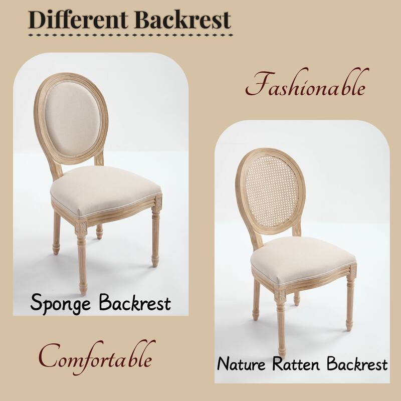 Upholstery Dining Chairs Set of 2