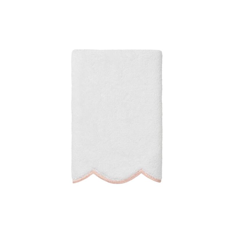 Authentic Hotel and Spa 100% Turkish Cotton ADORNIA Scallop Towel Set