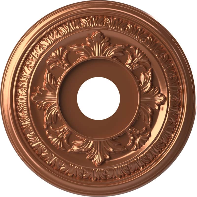 3 1/2" Inside Diameter - Baltimore Thermoformed PVC Ceiling Medallion
