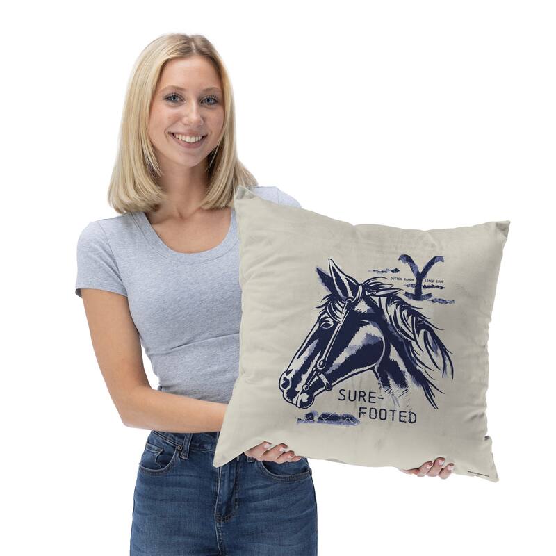 Paramount Yellowstone 18 Inch Throw Pillow