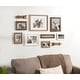 preview thumbnail 5 of 27, Kate and Laurel Bordeaux Expression Gallery Wall Kit