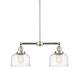Option Polished Nickel / Clear Deco Swirl