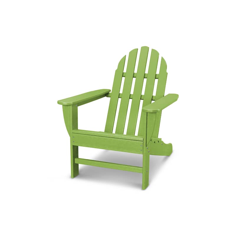 POLYWOOD Classic Outdoor Adirondack Chair - Lime