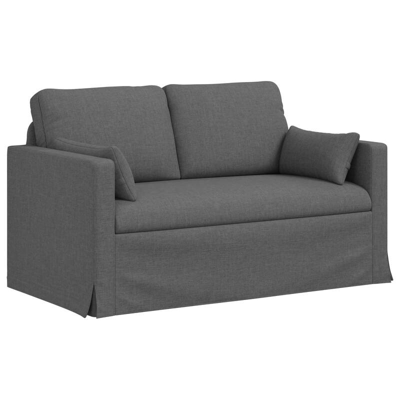 vidaXL Sofa Dark Grey in Fabric