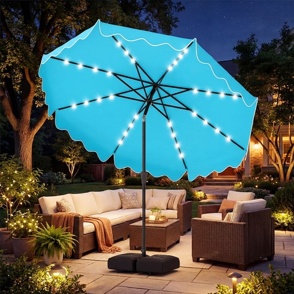 amazon patio umbrellas 10 ft Domi 10FT Umbrella, Outdoor Table Umbrella with Aluminum Pole, UV Protection Waterproof Market Sun Umbrella with Push Button Tilt and Crank for Garden, Deck, Backyard, Pool (Gray) : Patio BestChoiceProducts7.5ftHeavy-DutyOutdoorMarketPatioUmbrellaw/PushButtonTiltEasyCrank-Orange Size:63cm open and close freely KOZYARD 99 lbs. Outdoor