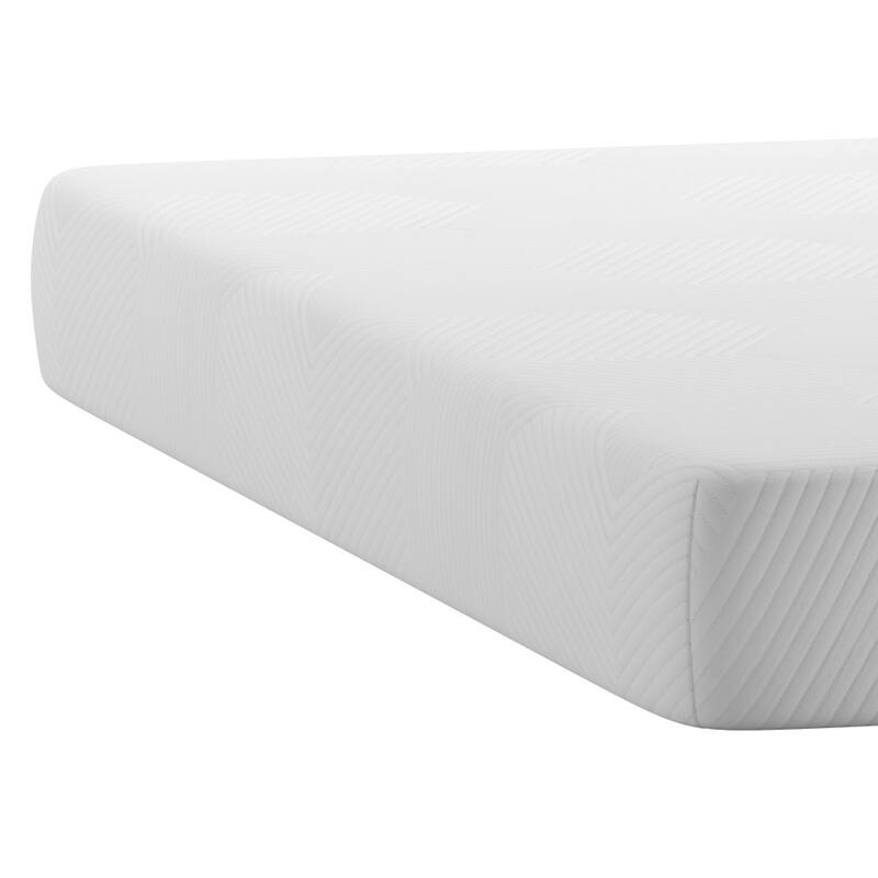 Memory Foam Mattress in a Box Infused with Charcoal & Green Tea