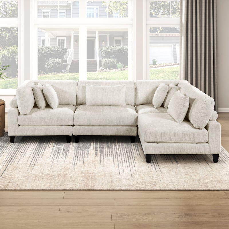 Jonas 4-Piece Modular Sectional Sofa