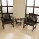 preview thumbnail 17 of 22, HIGHWOOD Garden Chairs and Folding Side Table (3-piece Set)