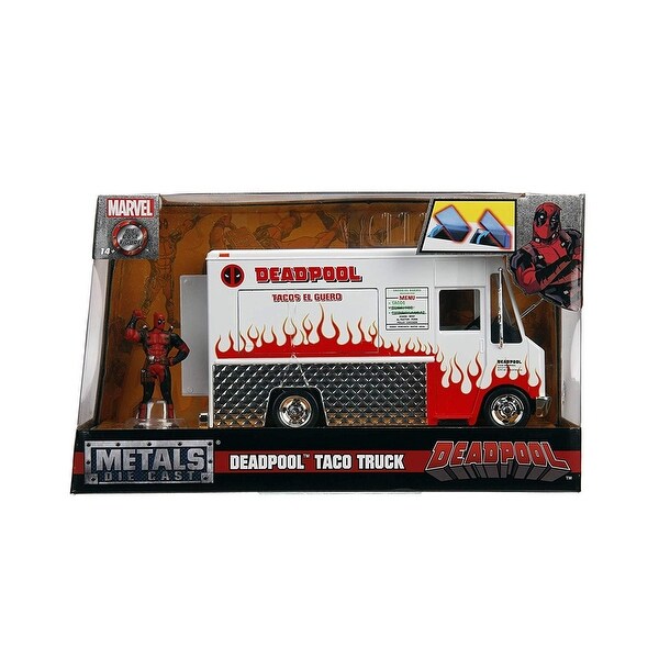 deadpool diecast taco truck