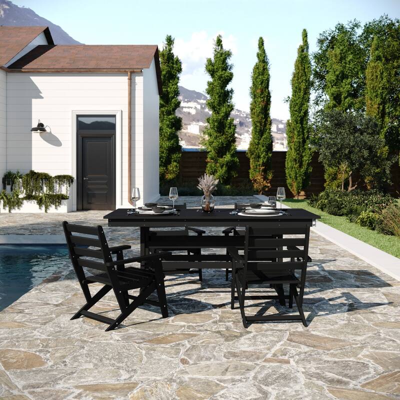 Commercial Grade Indoor-Outdoor Adirondack Style Table