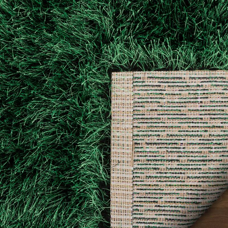 Well Woven Kuki Chie Glam Solid Shag Area Rug