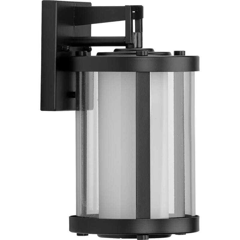 Progress Lighting Irondale 12" Tall Outdoor Wall Sconce - Black