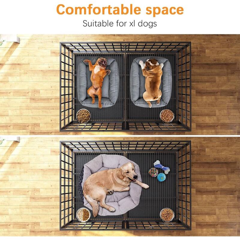 Large Dog Crate, Puppy Dog Playpen, Pet Cage for Yard, Indoor Outdoor