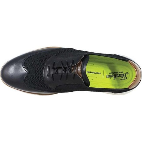 florsheim fuel knit wingtip oxford