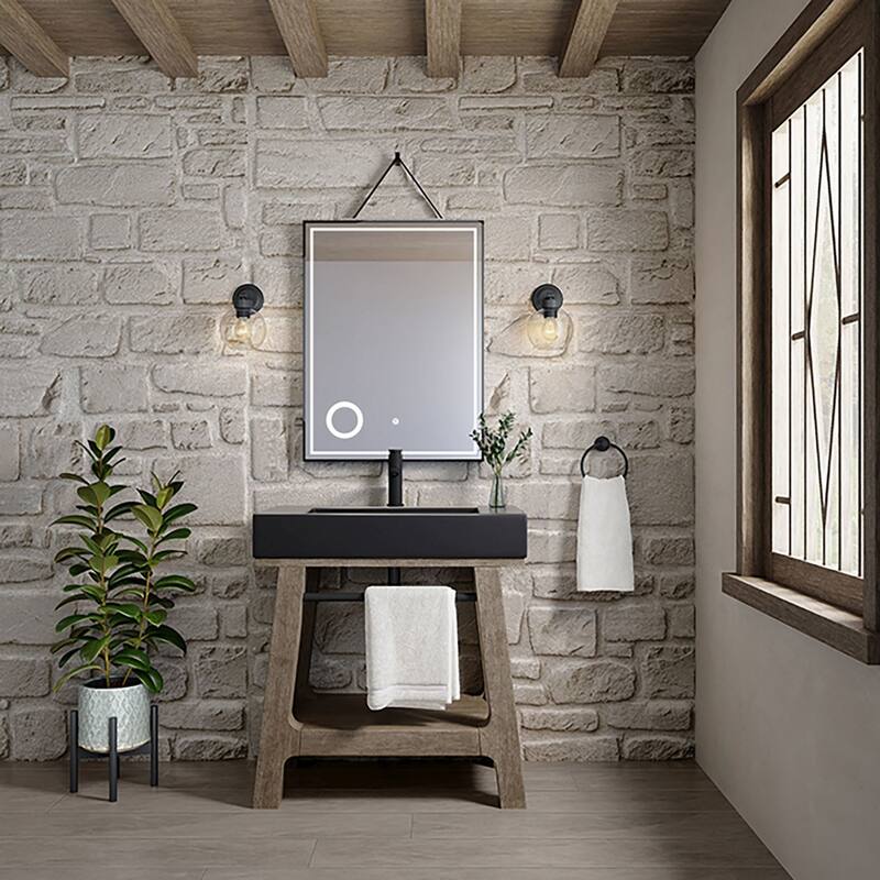 James Martin Vanities 165-V31.5-BM Auburn 31-1/2" Rectangular Hardwood