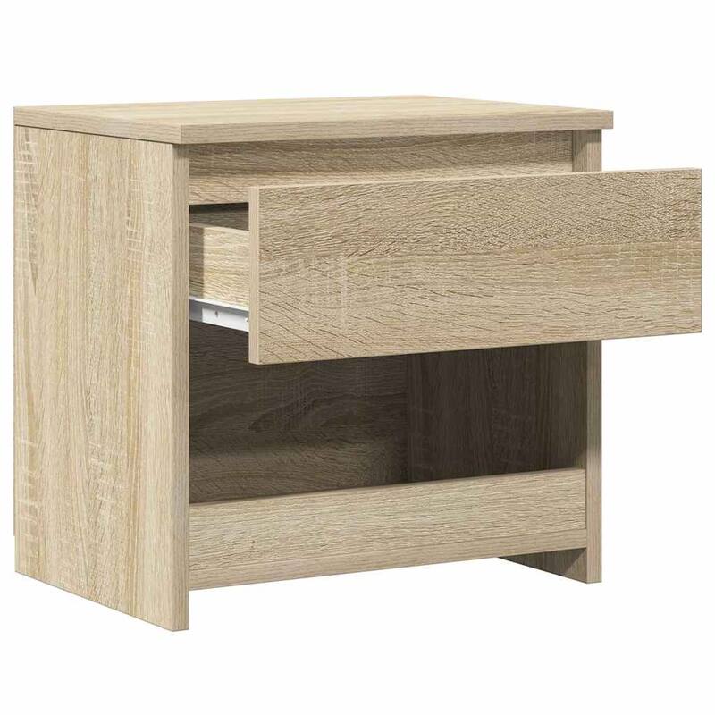 vidaXL Bedside Cabinet Engineered wood