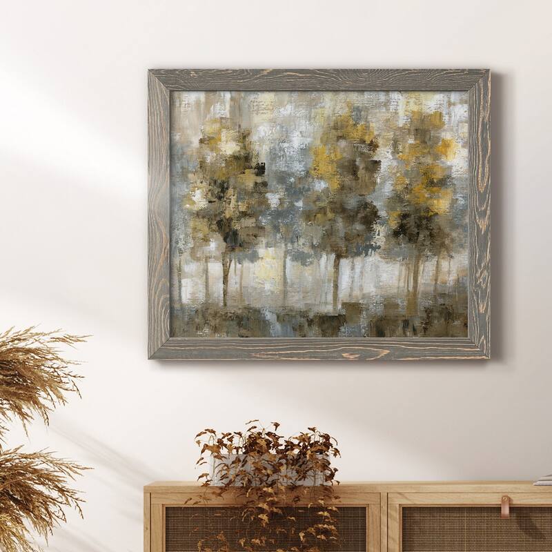 Linen Trees-Premium Framed Canvas - Ready to Hang