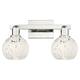 Option Polished Nickel / White Mouchette