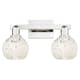 Option Polished Nickel / White Mouchette