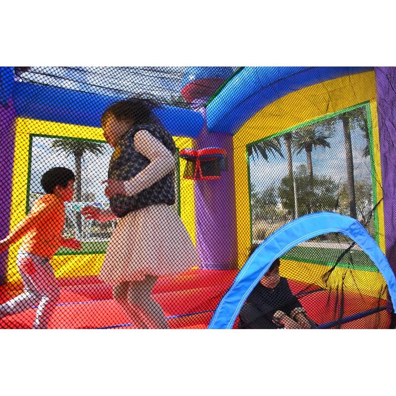 Commercial 12' x 17.5' Bounce House with Slide and Air Blower
