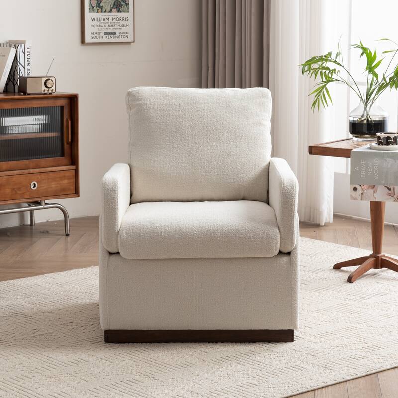 Accent Chair, Oversized Armchair, Modern Comfy Reading Chair