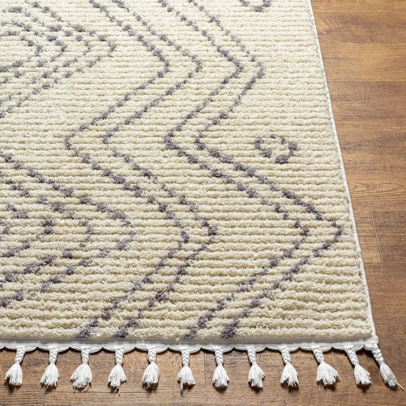 Mr. Kate Winston Boho Diamond Plush Area Rug