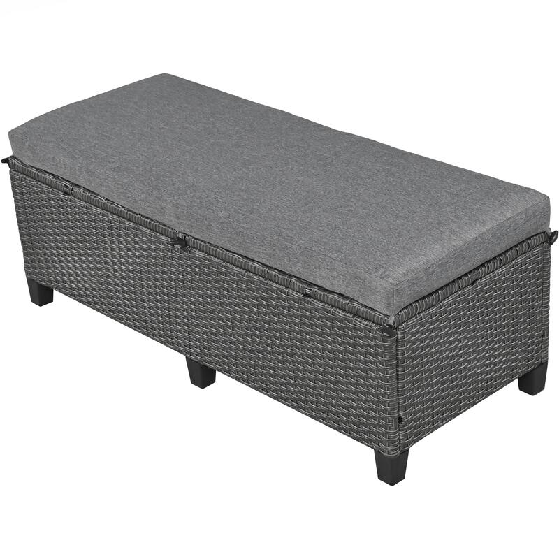 5-Piece Outdoor Patio Rattan Sofa Set