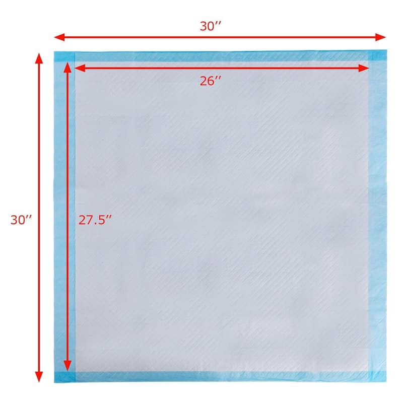150 pcs 30" x 30" Pet Wee Pee Piddle Pad - 30" x 30"