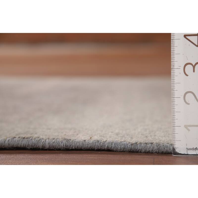 Gabbeh Modern Foyer Rug Hand-Knotted Accent Wool Carpet - 2'8"x 4'0"