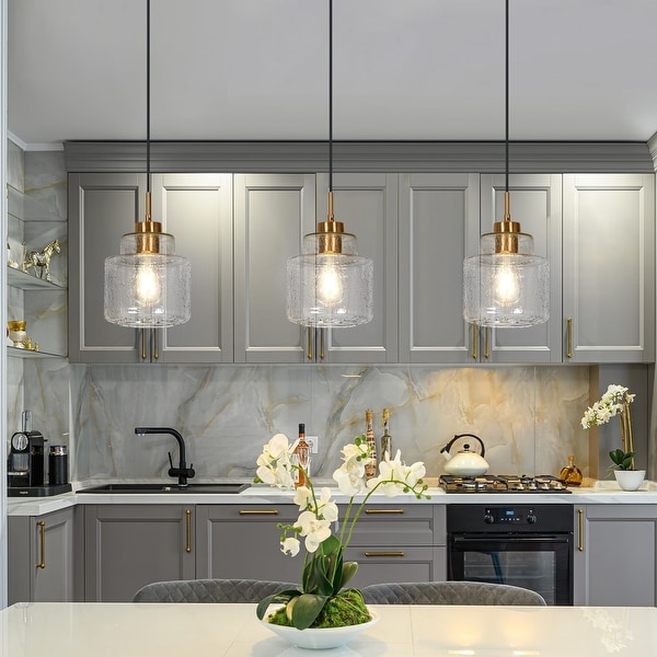 Yarge Modern Mini 1 Light Water drop Glass Pendant Abstract Brass Gold Adjustable Kitchen Island Lighting 40 Brass Raindrop Glass Wire D 6.7 inch H