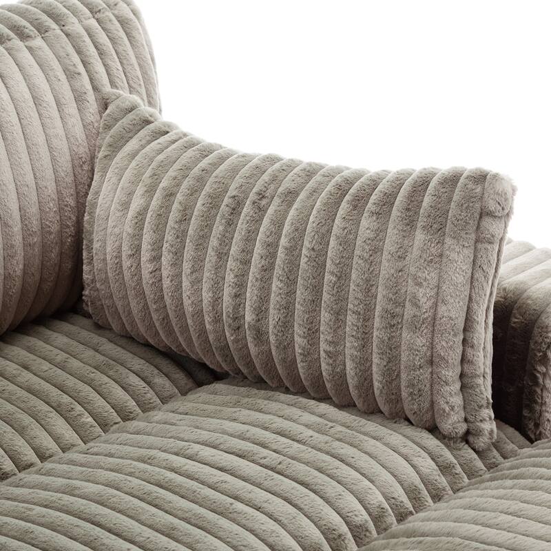 Modular Sectional Fabric Sofa for Living Room & Bedroom
