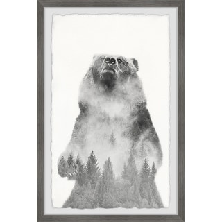 'Mountain Bear' Framed Painting Print