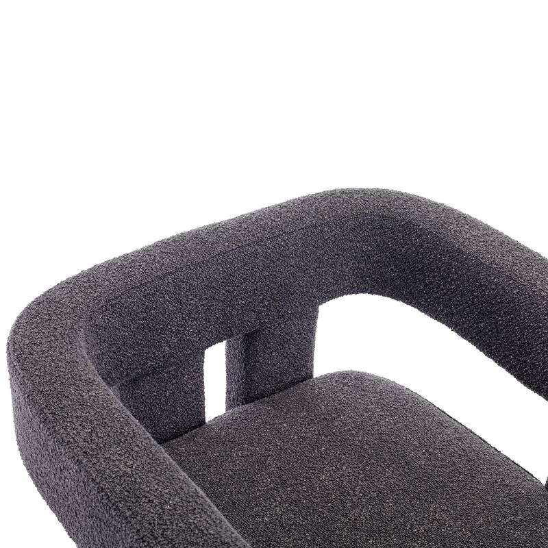 Fabric Upholstered Accent Dining Chair for Kitchen 2PCS