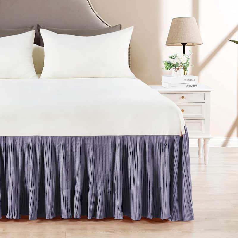 Serenta Pleated Bedskirt 18" Drop