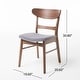 preview thumbnail 53 of 58, Idalia Mid-Century Modern 7 Piece Dining Set by Christopher Knight Home