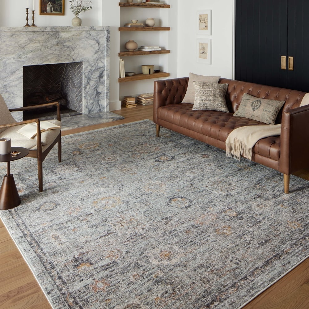 Alexander Home Marilyn Botanical Oriental Area Rug